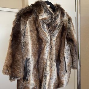 Faux Fur Coat
